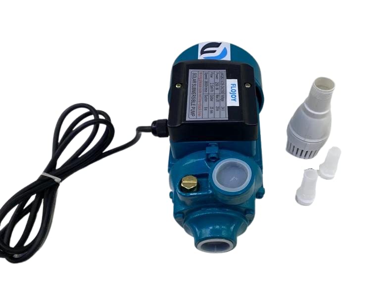 Sponsored Ad - FLOJOY Asian Pumps & Machineries Dc Brush 24V Solar Surface Booster Pump 250W Solar Panel Or Battery Operated For Sprinkler Irrigation, Openwell & Aquarium Max Head 45-50 Feet Flow 2500 L/Hr