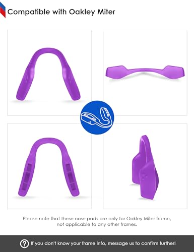 Image of BLAZERBUCK Replacement Nose Piece Nose Pads for Oakley Miter OX8154 Eyeglass
