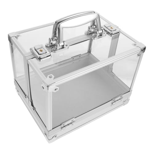 Boîte de rangement transparente Amosfun pour disques vinyles et CD - 2