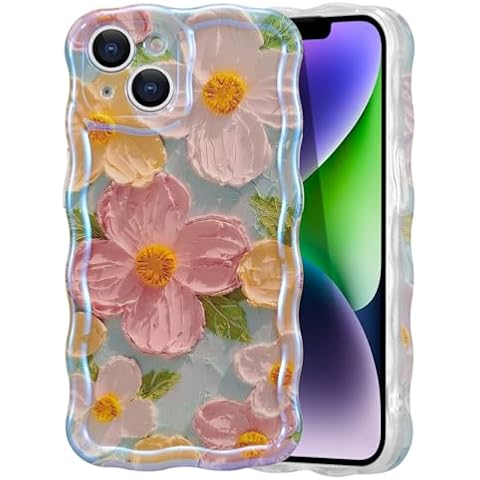 EYZUTAK iPhone 13 Floral Case Cover
