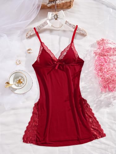 Image of Foxiny Sexy Lingerie for Women Nightgowns Babydoll Dress Sets