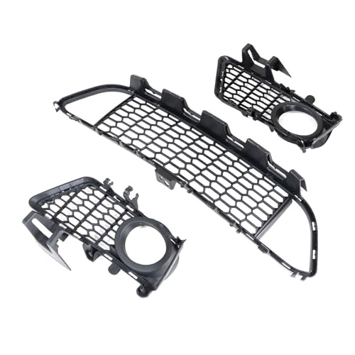 Sekeseauto 3PCS Front Bumper Lower Grille Fog Light Cover Compatible with BMW 3 Series F30 F31 F35 2013-2015 Replace# 51118068124, 51118054156, 51118054155 by Sekeseauto - Used condition - Image 7