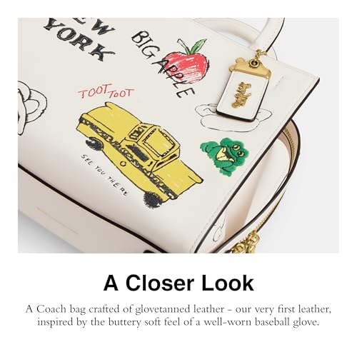 Coach Rogue Bag 25 with Sketch Print, B4/Chalk Multi4