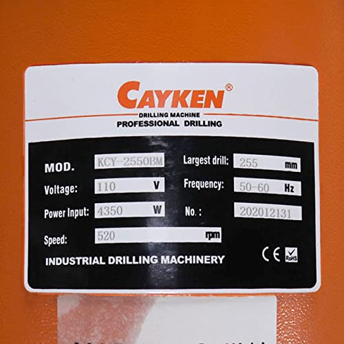 Cayken 10in Diamond Core Drill Rig