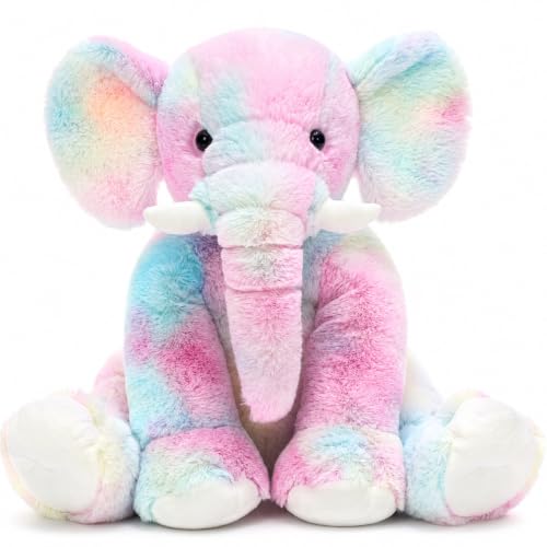 Image of MorisMos Elephant Stuffed Animal, 20 Inch, Soft Plush Toy, Kids Gift, Decor