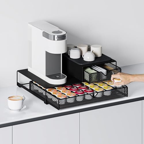 K Cup Organizer for Countertop 60 Pod Storage