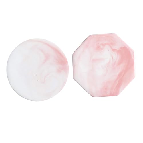 2 posavasos de placa de respaldo de sello de cera para bebidas, sello de uñas, posavasos de cerámica, sello de cera Mutitool Seal Almohadilla de