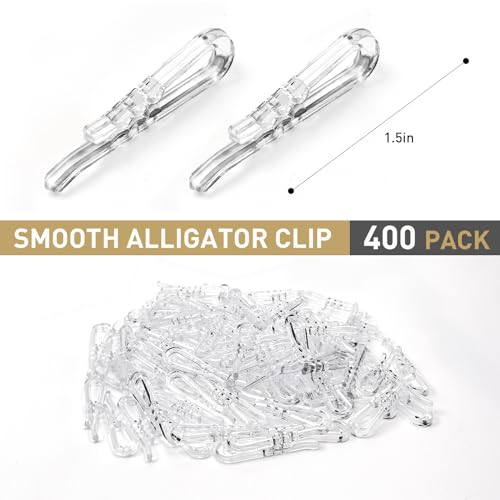 Image of Comics and Magazines- 200 PCS of 7.5 * 10.5 Inch, Thickened Fabric Organizer Boards for Books, Comic Book Boards and Magazine Backing Boards with U Shape Plastic Alligator Clips(400PCS)
