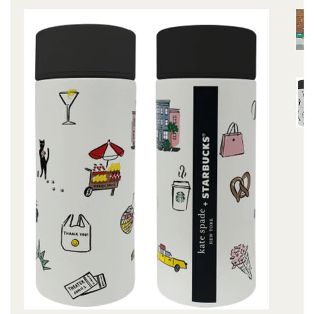 Starbucks Coffee - 【海外スタバ限定】ケイトスペード　NYアイコンタンブラー　12oz Amazon | 海外スタバ限定ケイトスペード NYアイコンタンブラー