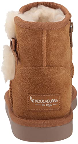 Koolaburra By Ugg Unisex-Child Victoria Mini Boot, Chestnut, 1 Little Kid #TOP2