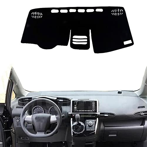 Tapis de tableau de bord antidérapant Toyota Wish contre reflets