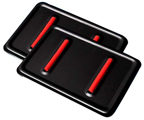 Iron Rest Pad, Iron Rest Plate, Protective Iron Rest - Heat Resistant Iron Rest Tray Dish Mat, Iron Rest Board - Iron Rest for Ironing Board, Steam Iron Rest for Ironing Board Steam Iron, Pack of 2