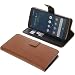 Produktbild foto-kontor Tasche für Doro 8080 Book Style braun Kreditkarte Schutz Hülle Buch