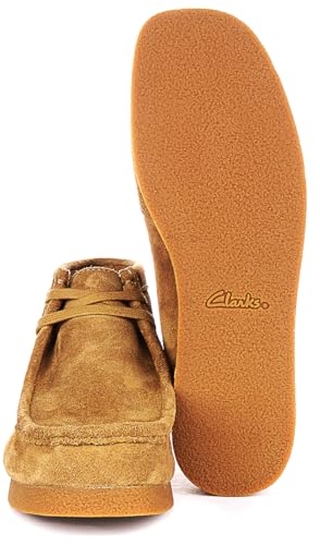 Clarks Originals Homme Wallabee Evo Boot Suede Dark Sand Bottes 41 EU