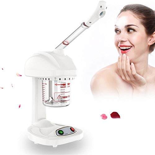 Equipo para el cuidado de la piel, vaporizador de spa facial con protección para hervir y secar, ABS de 26 x 22 x 33 cm con tubo rociador giratorio para el hogar, salón de belleza