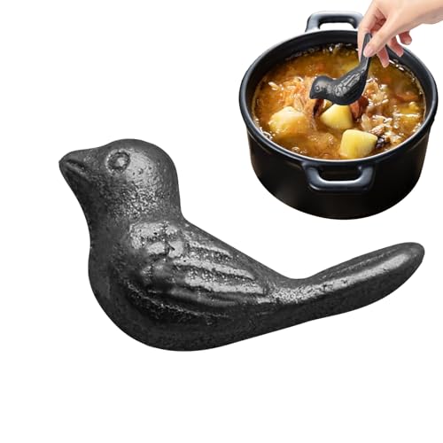 Pájaro de hierro para cocinar, suplemento de hierro para pájaro, herramienta de cocina reutilizable para la preparación diaria de comidas, fuente natural para mujeres, hombres, atletas, niños, estufa