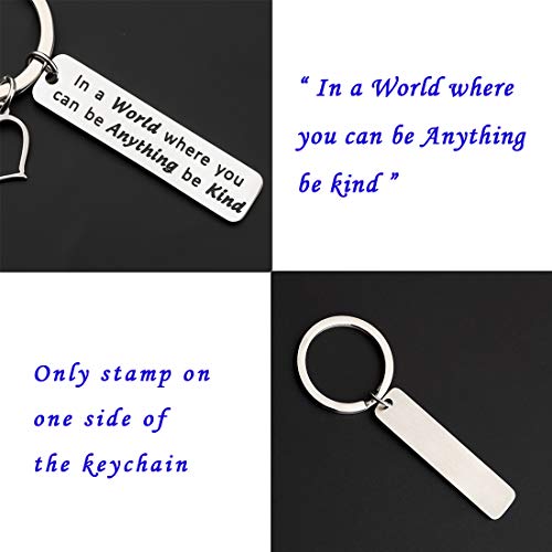 CENWA Kindness Gift Anti Bullying Awareness Gift in A World Where You Can Be Anything Be Kind Anti-Bullying Motivational Gift3