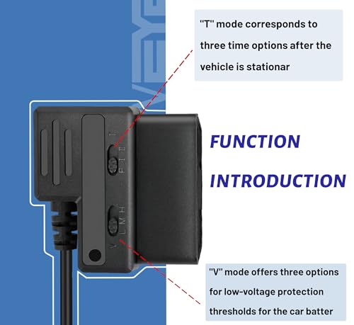 Kit câbles OBD pour caméra embarquée USB Type C contre les pannes