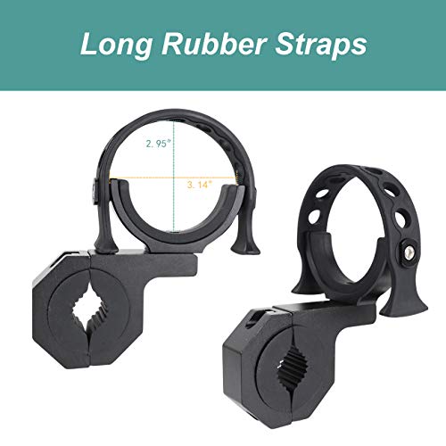 AUFER Universal Multifunctional Vehicle Mount Roll Bar Gun Rack Holder Water Drink Cup Holder Fit For Jeep Wrangler UTV Polaris RZR Ranger Can-Am Kawasaki roll bar tool mount