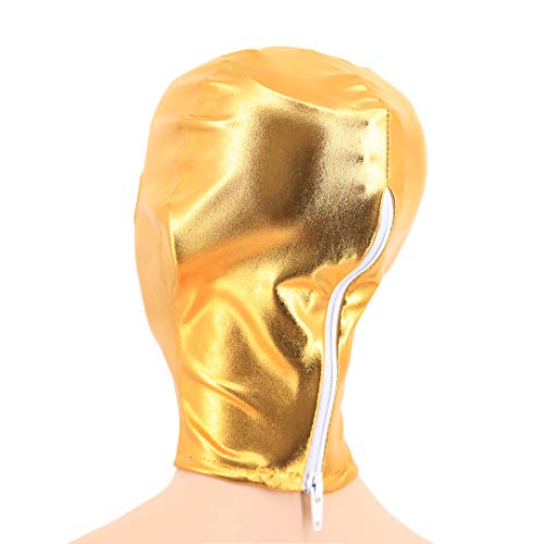 Image of Metallic Cycling Face Neck Mask Hat Ultra Balaclava Hood