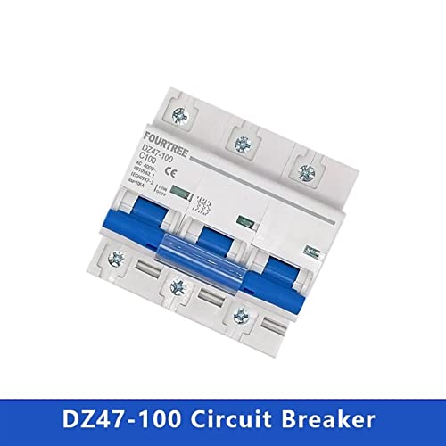 Disjoncteur DZ47 125A haute capacité de coupure 10KA interrupteur 1P