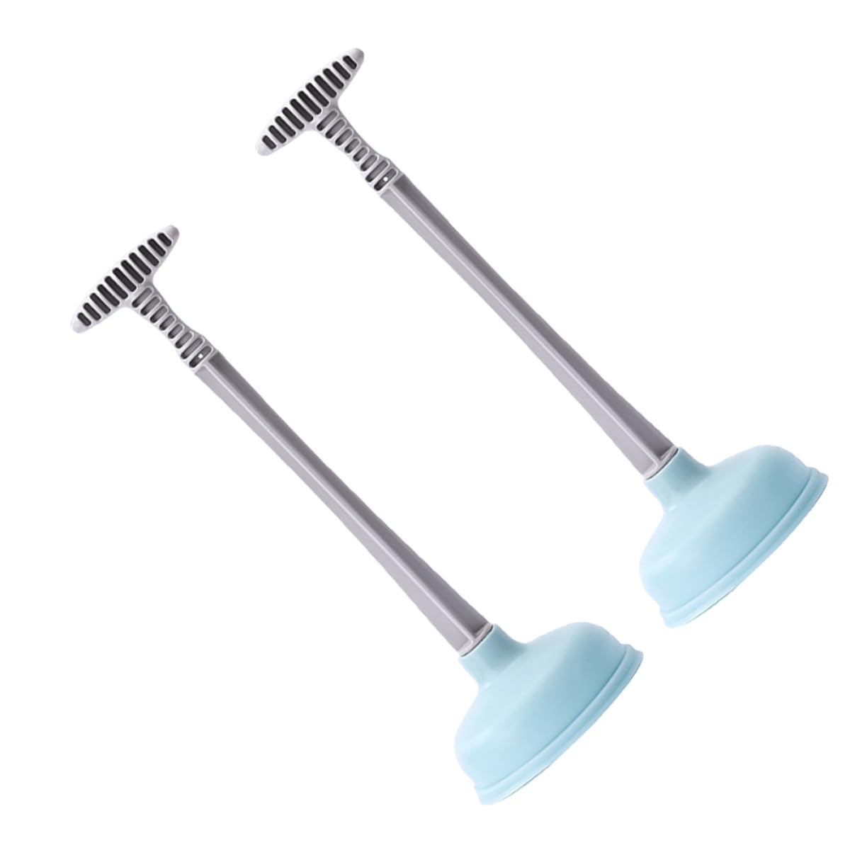 Ventouses à forte aspiration pour déboucher les canalisations de salle de bain et WC, lot de 2