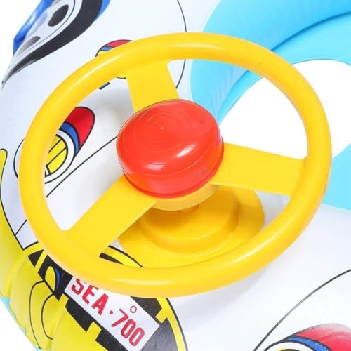 Image of Swim Ring for Kids Inflatable Swimming Pool Tube for 1-5 Years Baby Girl Boys Inflatable Swimming Safety Tube (Swimming Ring)