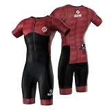Détermination correcte de la taille : pour que notre trisuit pour homme s'adapte parfaitement, votre taille et votre poids doivent correspondre à la gamme de tailles spécifique (c'est-à-dire poids taille M et taille M). Si votre taille et votre poids ne correspondent pas exactement, veuillez nous contacter pour un conseil