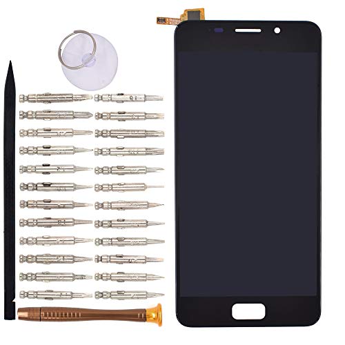 Image of LCD Screen Display with Digitizer Touch Panel Without Bezel Frame Compatible with Asus Zenfone 3s Max ZC521TL(Black)