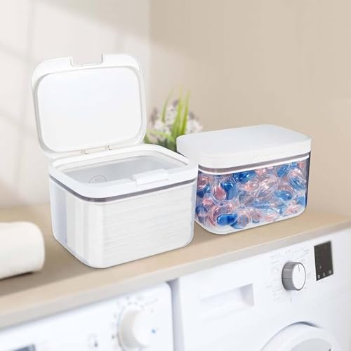 Récipient polyvalent pour détergent contre humidité boîte lessive 2,8 L