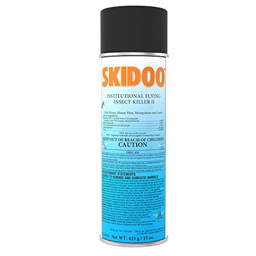 Diversey 5814919 Skidoo Institutional Flying Insect Killer II Kills Flies Gnats Mosquitoes Wasps & More Aerosol Bug Spray 15-Ounce