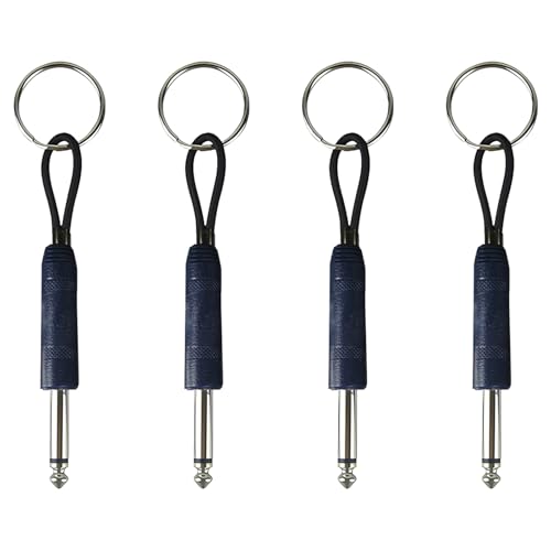 Portachiavi con Spina per Chitarra,4 Pezzi Set di Chiavi Appese