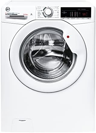 Hoover H-Wash 300 H3D4852DE Freestanding Washer Dryer, Sensor Dry, 8 kg/5 kg Load, 1400 rpm, White