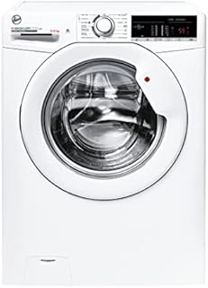 Hoover H-Wash 300 H3D4852DE Freestanding Washer Dryer, Sensor Dry, 8 kg/5 kg Load, 1400 rpm, White