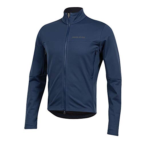 PEARL IZUMI Men's Interval AmFIB Cycling Jacket, Navy, Medium