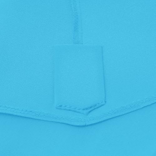 Image of ABCCANOPY 7.5ft Outdoor Umbrella Replacement Top Suit 6 Ribs (Blue)