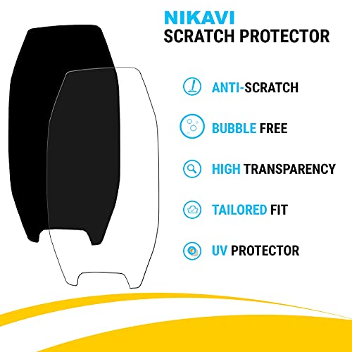 Image of NIKAVI SMSG21 Speedo Meter Screen Protector Scratch Guard Compatible for - BURGMAN Access 125