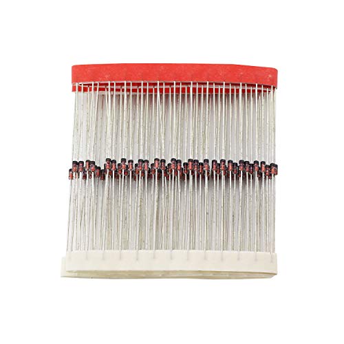Tegg 100Pcs 1N4148 Diode Diy Electronic Components Diode Standard Recovery Power Rectifier Do-35 High-Speed Switching Diodes In4148 #TOP1