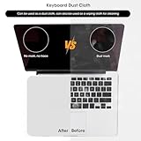Laptop Keyboard Cover Cloth, Keyboard Protection Cloth Durable Tear Resistant Microfiber Liner and Cleaning Polishing Cloth Compatible with MacBook Pro 13"/14"/MacBook Air 13" - Image 5