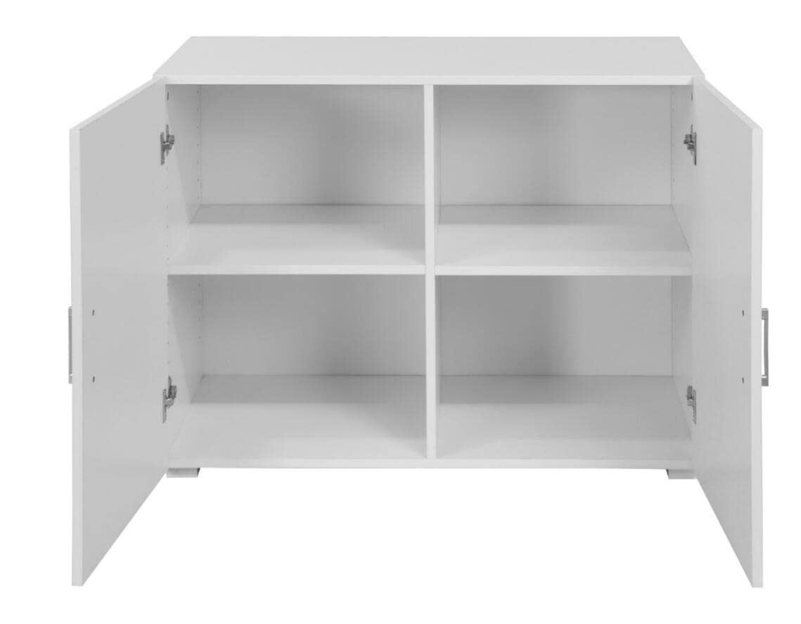 King Collection MOBILE BIANCO A DUE ANTE
