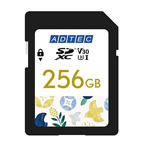AhebN SDXC 256GB UHS-I U3 V30  RNۏ 4K UHD Full HD T|[g ADC-SZTX256G/U3
