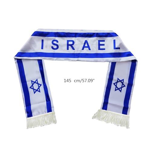 Vibrant Color Trendy Israeli Scarf Perfect Winter Adult Unisex Windproof Scarf Enhances Look Suitable For Any Occasion Israel4