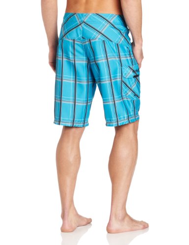 Hurley Men's Puerto Rico Supersuede Boardshort, Cyan, 32 #TOP1