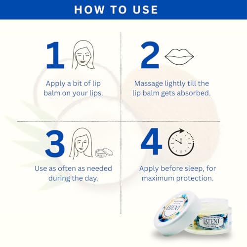 Image of LATENT SPF 50 Brightening Lip Treatment Balm -10g - Kojic Acid & Alpha Arbutin - Hydrating, Repairing & Sun Protection - Smoker's Lip Care - Vegan, Clinically Proven