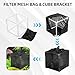 Fineday Pond Filter, Anti-Clogging Outdoor Mesh Water Pump Cover Barrier Bag Box Basket (7 inch)