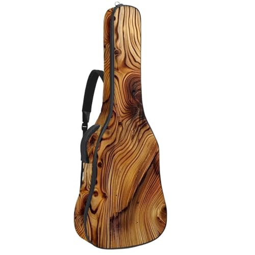 Sac guitare acoustique vintage housse ukulélé et basse avec sangle 106cm