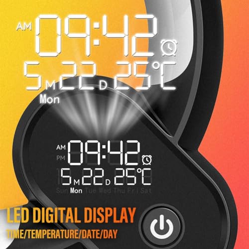 Lámpara de atmósfera con simulación de amanecer para dormitorios 7