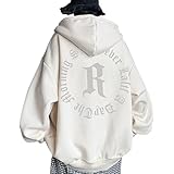 [エアバイ] バック ロゴ パーカー カジュアル 厚手 長袖 秋 冬 プルオーバー ゆったり トップス メンズ vネック シャツ ストリート ストレッチ パーカ クール フィッシング ツーリング スポーツ ビジネス キャンプ トレーニング アウトドア パジャマ アウトドア用 仕事 学生 通学 登山 作業服 作業着 大きい 動きやすい 動きやすい服 ぽっちゃり ベージュ 3A-A29-BE3XL