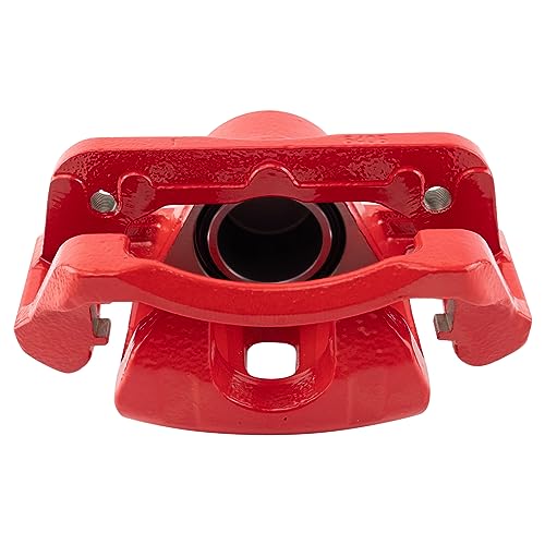 Image of TRQ Performance Front and Rear Brake Caliper Set Brackets Coated Compatible with 2003-2008 Honda Pilot