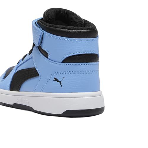 Image of PUMA Kids' Rebound Layup Mid Hook and Loop Sneakers